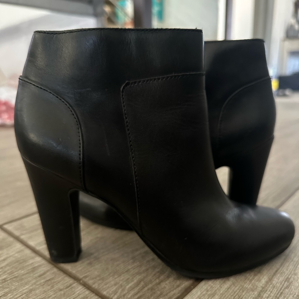 Sam Edelman Black Leather Boots
